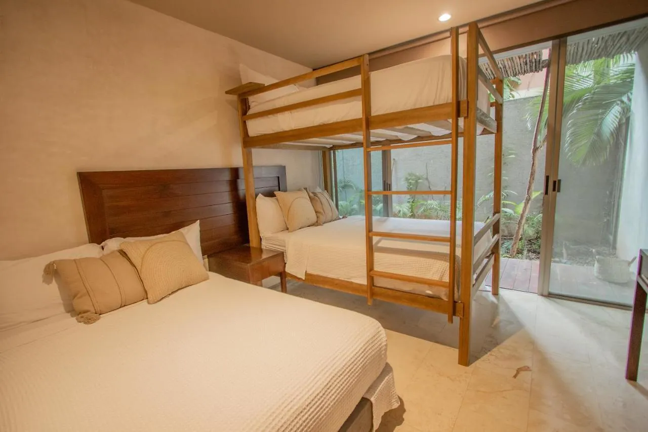 Ideal 4 Groups Aldeazama 2Br 10Pax Apt Papaya Playa Tulum Apartamento